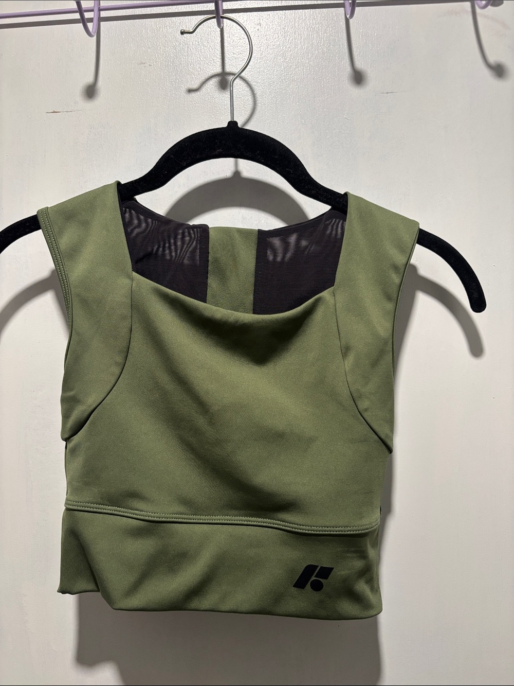FORME power sports bra size xs posture correct green